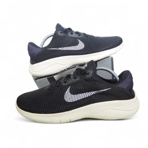 Nike Flex Experience Run 11 Extra Wide 'Black Coconut Milk' DH5753-010 Men's 10 - Picture 1 of 10